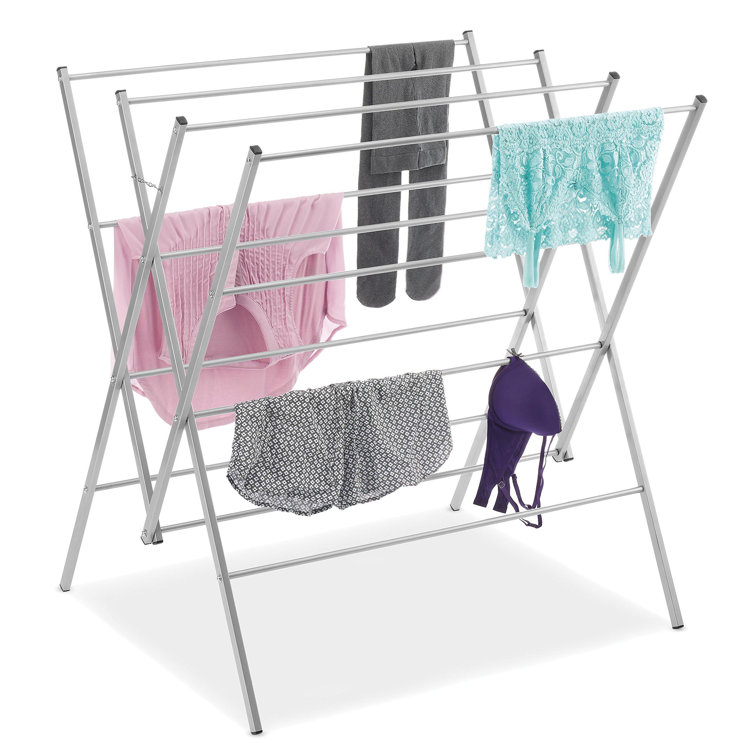 AURSK Metal Foldable XFrame Drying Rack Wayfair Canada